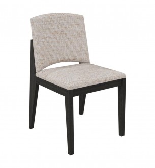 Chaise rembourrée 4 pieds Soline